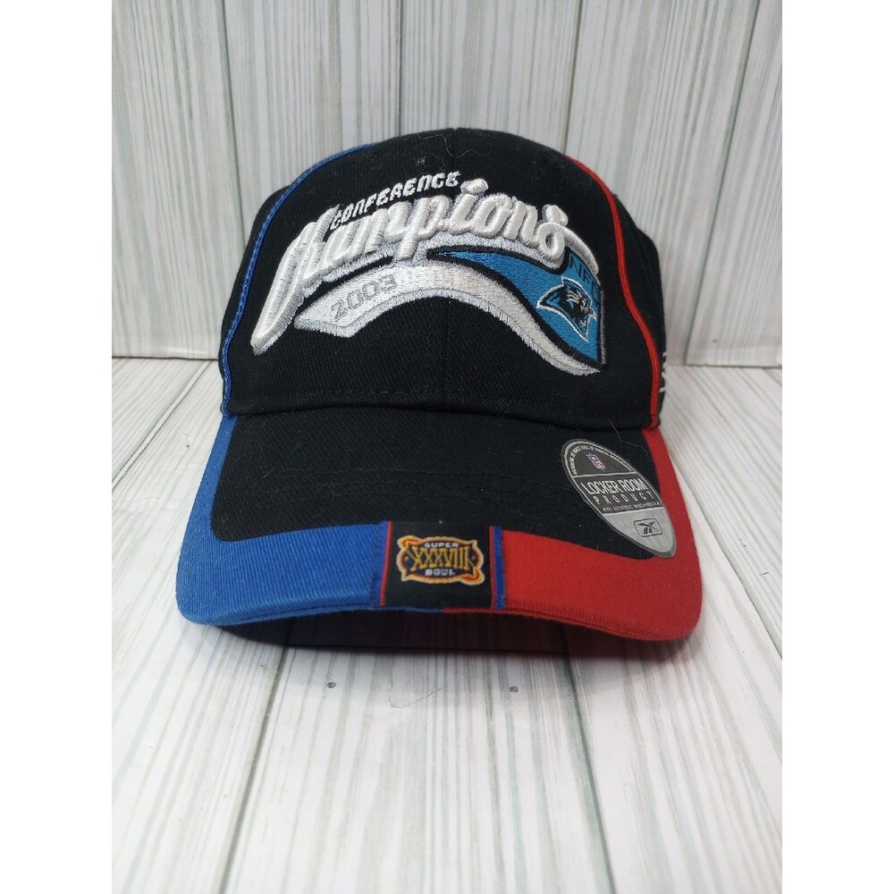 Locker Room NFC Championship Hat Carolina Panthers 2003 Vintage NWT